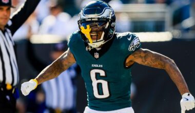 Eagles injury update: DeVonta Smith returns to practice  – NBC Sports Philadelphia