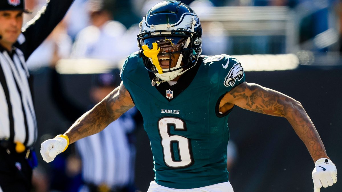 Eagles injury update: DeVonta Smith returns to practice  – NBC Sports Philadelphia