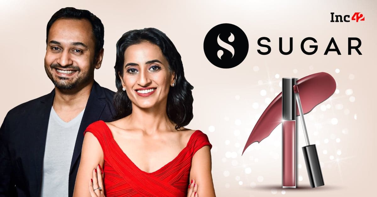 SUGAR Cosmetics Raises ₹145 Cr At Nearly 80% Valuation Cut