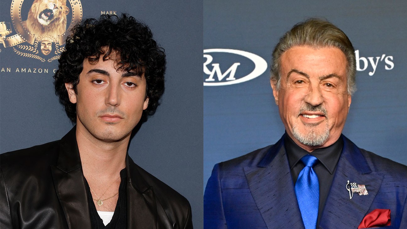 Anthony Ippolito and Sylvester Stallone.