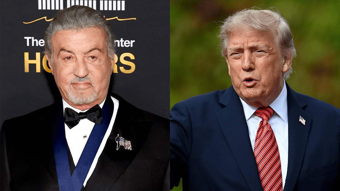 Sylvester Stallone and Donald Trump