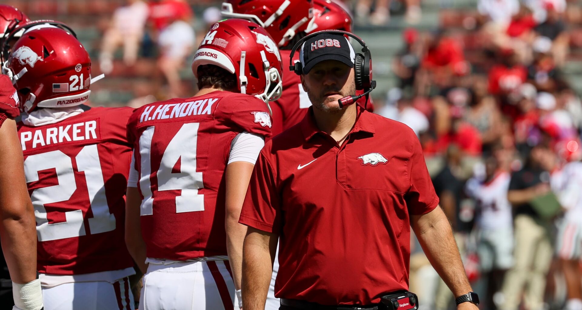 Ryan Silverfield: Gunner Stockton ‘crushed us,’ but Arkansas battled for 3 sacks