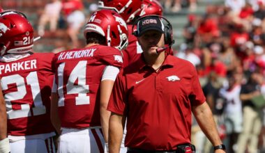 Ryan Silverfield: Gunner Stockton ‘crushed us,’ but Arkansas battled for 3 sacks