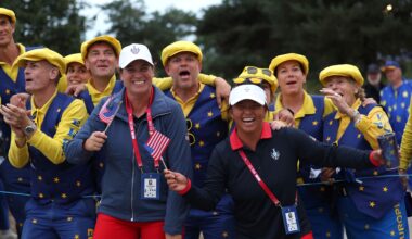 Chesapeake’s Lauren Coughlin splits two Saturday matches, leaving Solheim Cup tied entering final day – The Virginian-Pilot