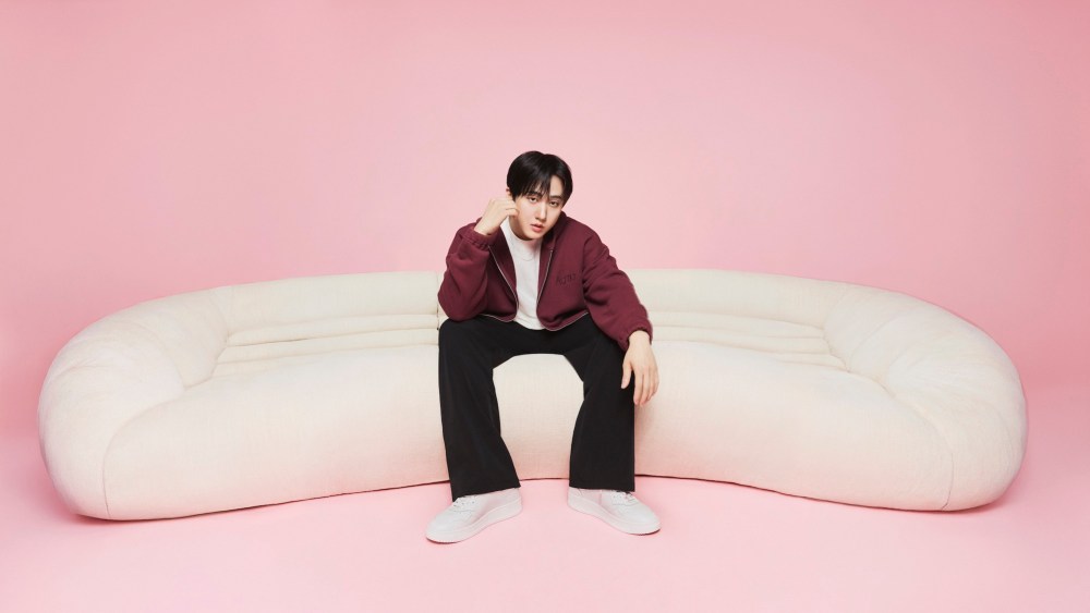 The ad campaign for the Changbin x Autry capsule collection.