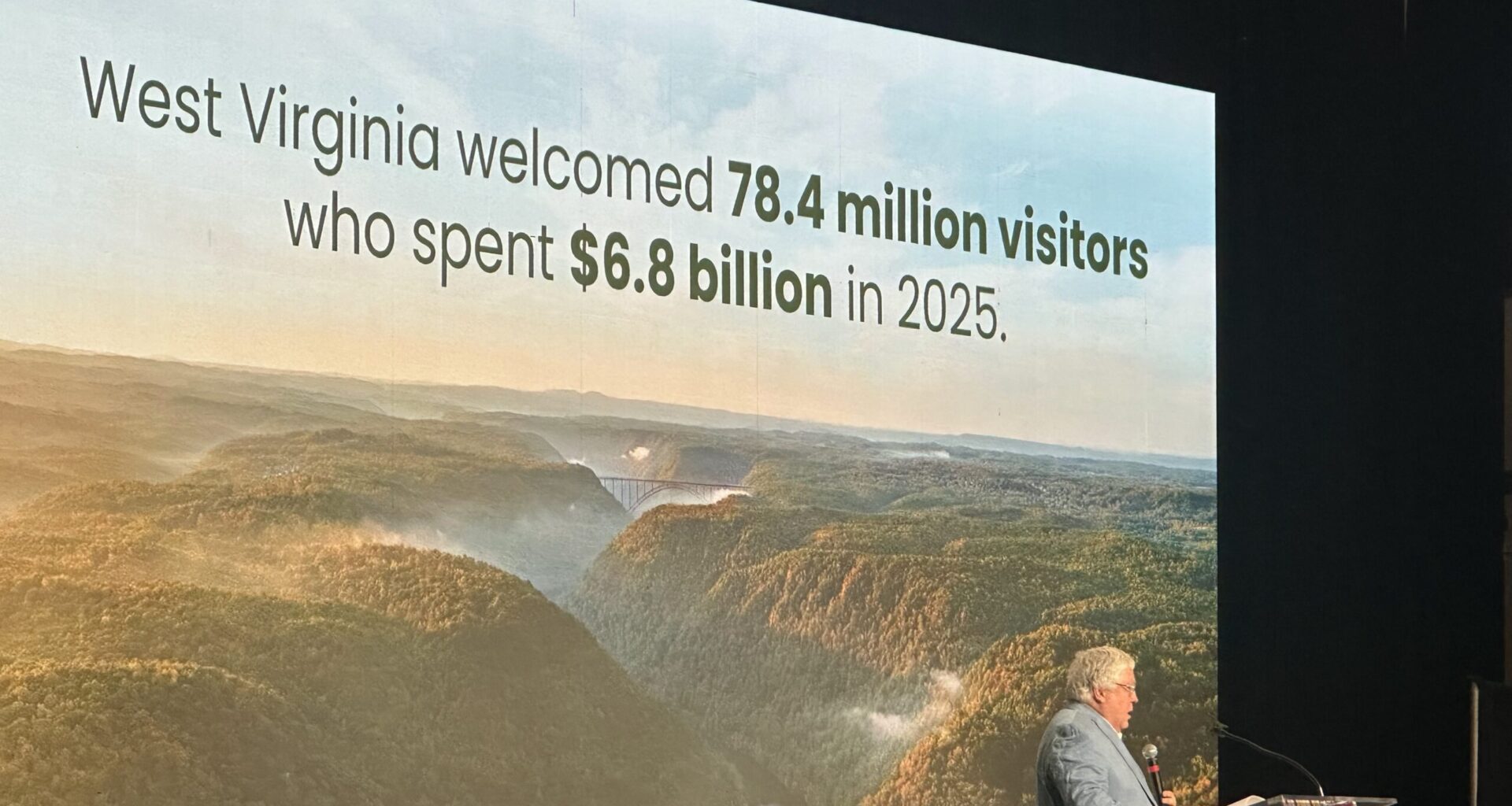 Morrisey touts record $9.4 billion tourism year, new state park investments