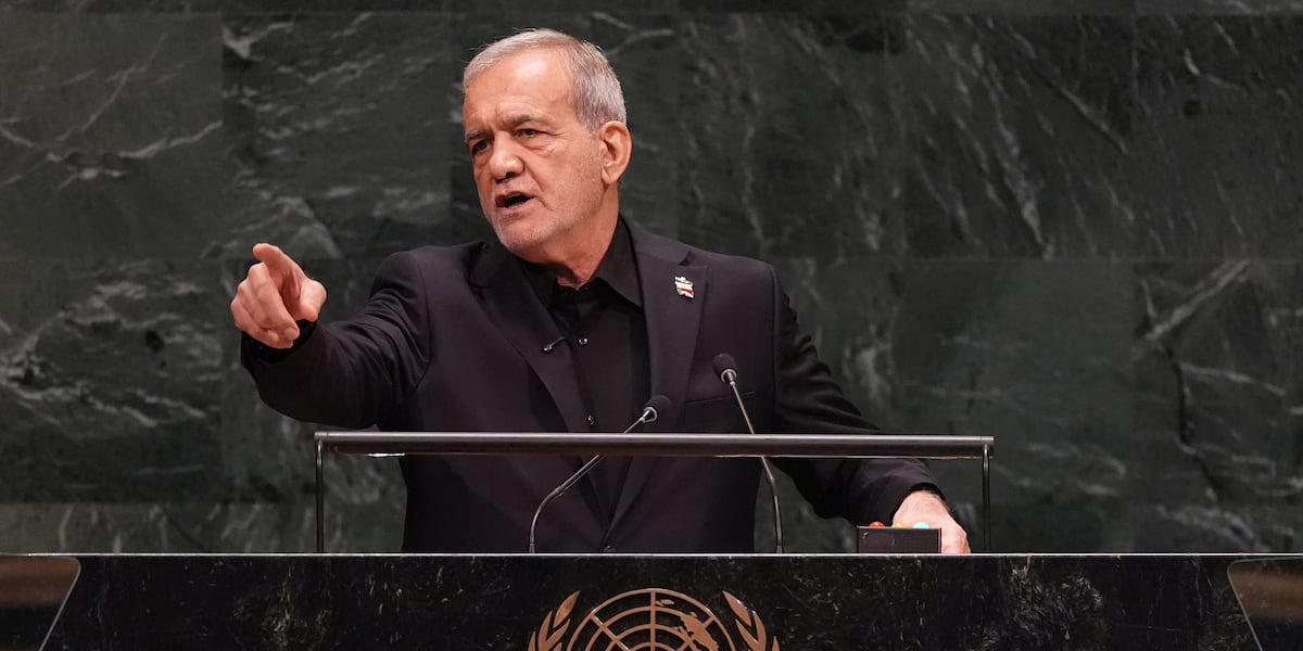 Iran's president delivers wartime address at UN: We have been 'victims of terrorism'