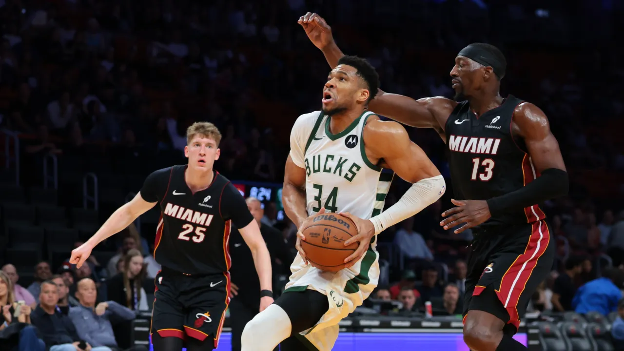DeMarcus Cousins gets honest about the Heat's Giannis Antetokounmpo and Bam Adebayo image