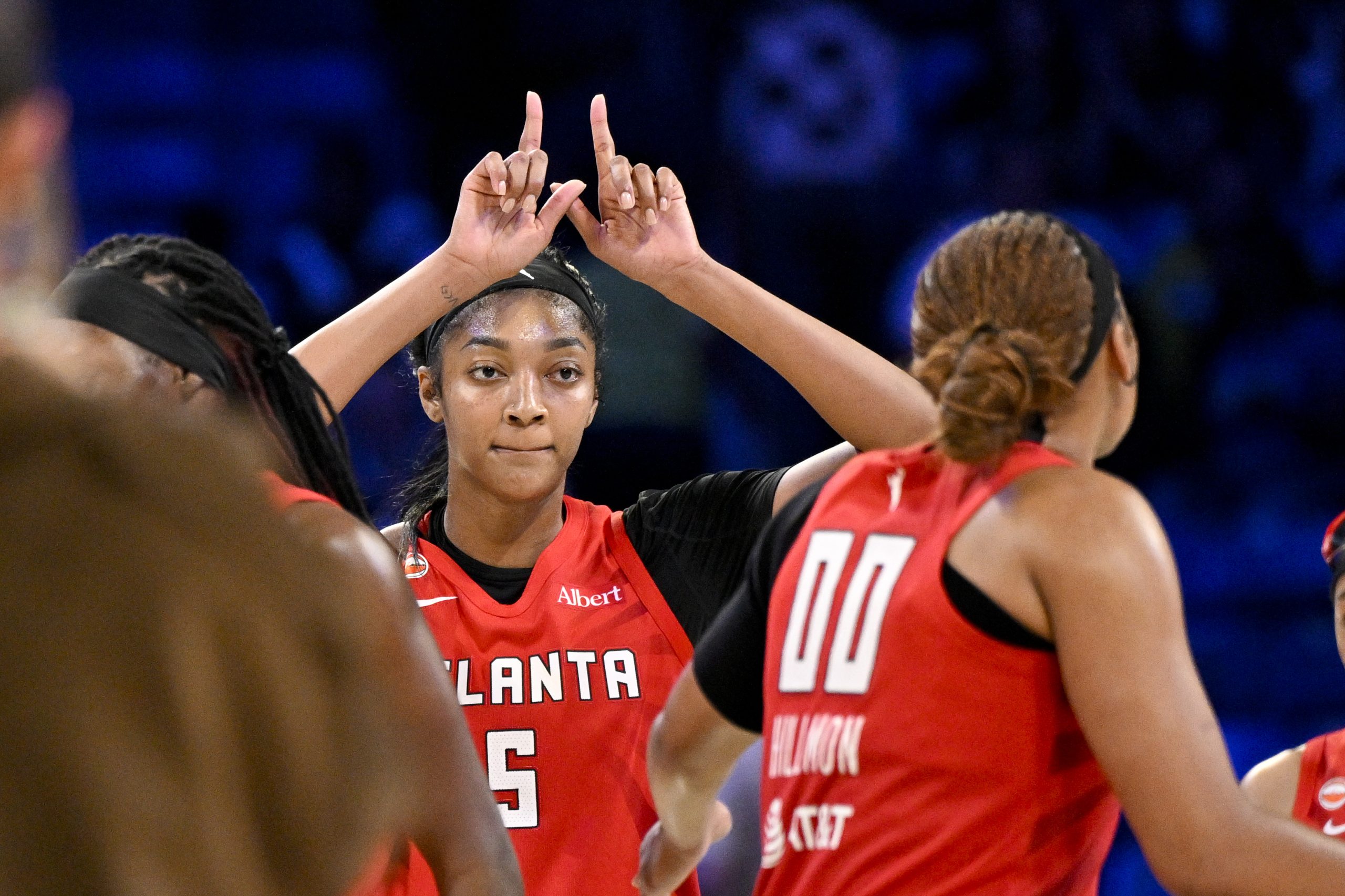 Atlanta Dream forward Angel Reese