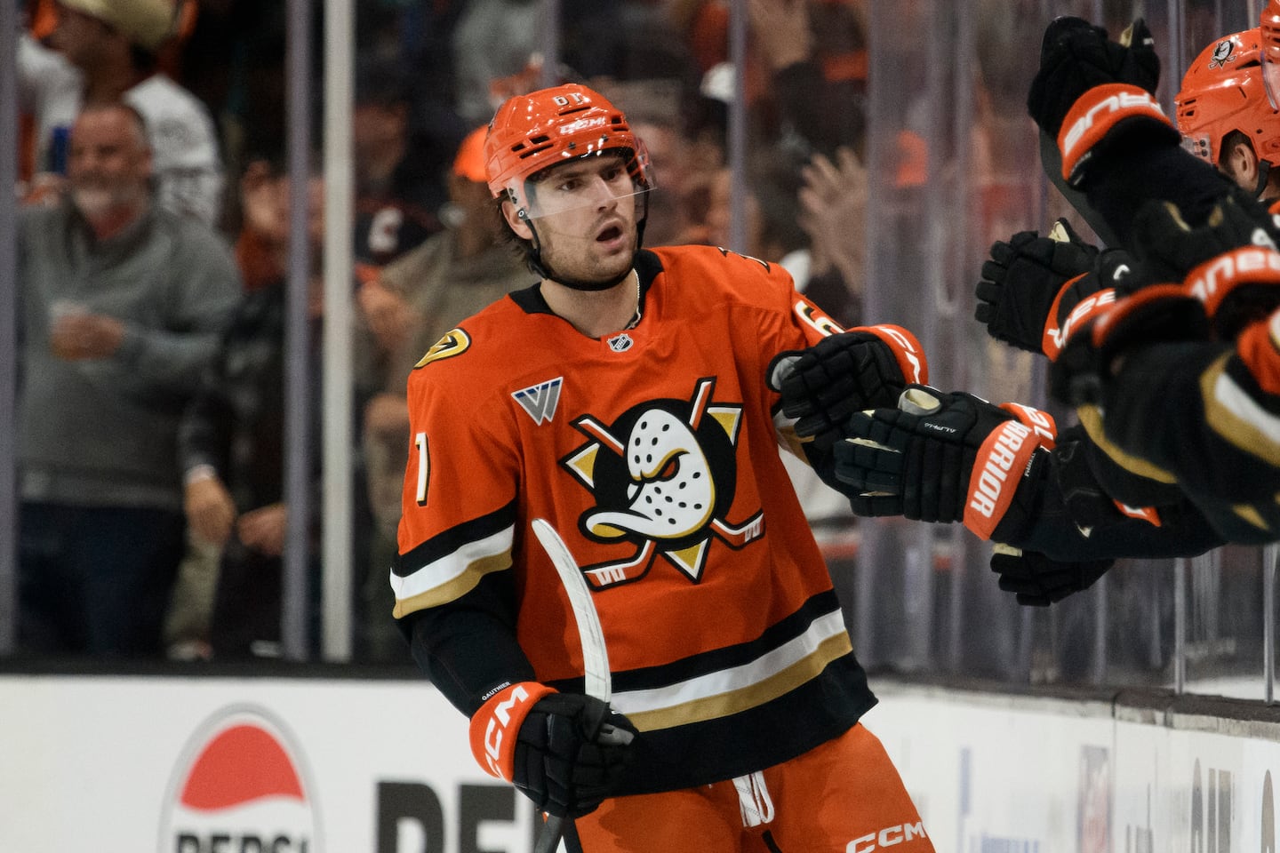The 22-year-old Cutter Gauthier had a breakout season for the Ducks, potting 41 goals, leading to his new 6-year, $13.5 million AAV pact with Anaheim.