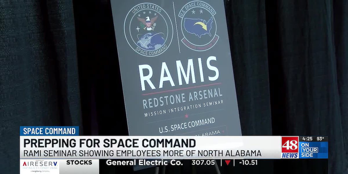 North Alabama leaders pitch Huntsville to Space Command personnel at transition seminar