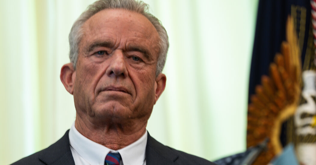 RFK Jr. Overhauls Powerful Health Panel Whose Work He Has Blocked