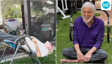 100-year-old Dick Van Dyke’s unusual workout on inversion table leaves fans stunned: ‘We have absolutely no excuse’