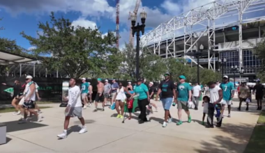 Heat index hits 103 degrees during Jaguars home opener against Browns