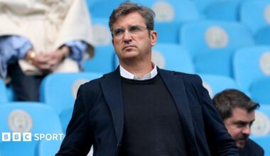 Ferran Soriano at a Manchester City match
