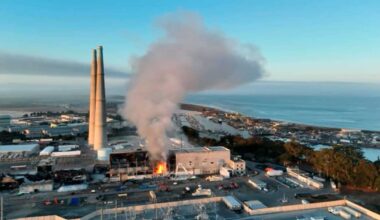 Moss Landing shelter-in-place and road closure lifted after battery storage fire