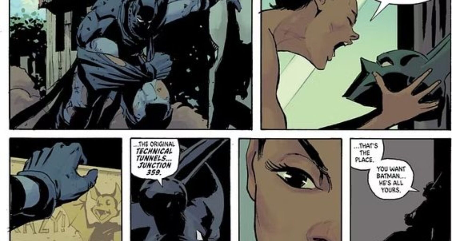 Absolute Batman #24 Reference To The Very First Appearance Of Batgirl