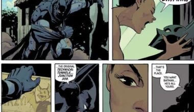 Absolute Batman #24 Reference To The Very First Appearance Of Batgirl