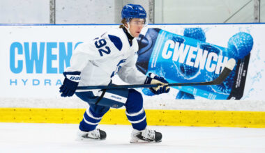 McKenna makes preseason debut for Maple Leafs against Canadiens