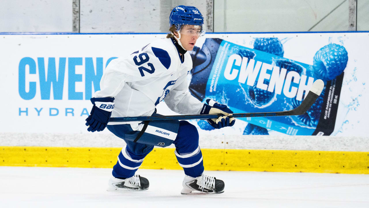 McKenna makes preseason debut for Maple Leafs against Canadiens