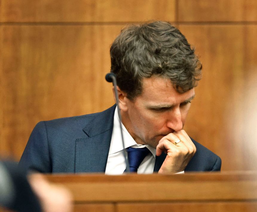 Patrick Clancy spent two days testifying during his ex-wife's murder trial, describing her downward spiral in the months before she killed their children.