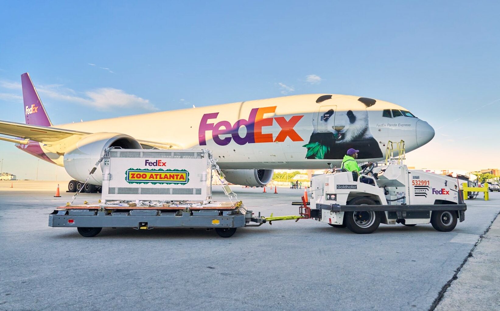 Giant pandas arrive in Atlanta as part of 10-year US-China agreement | Politics News