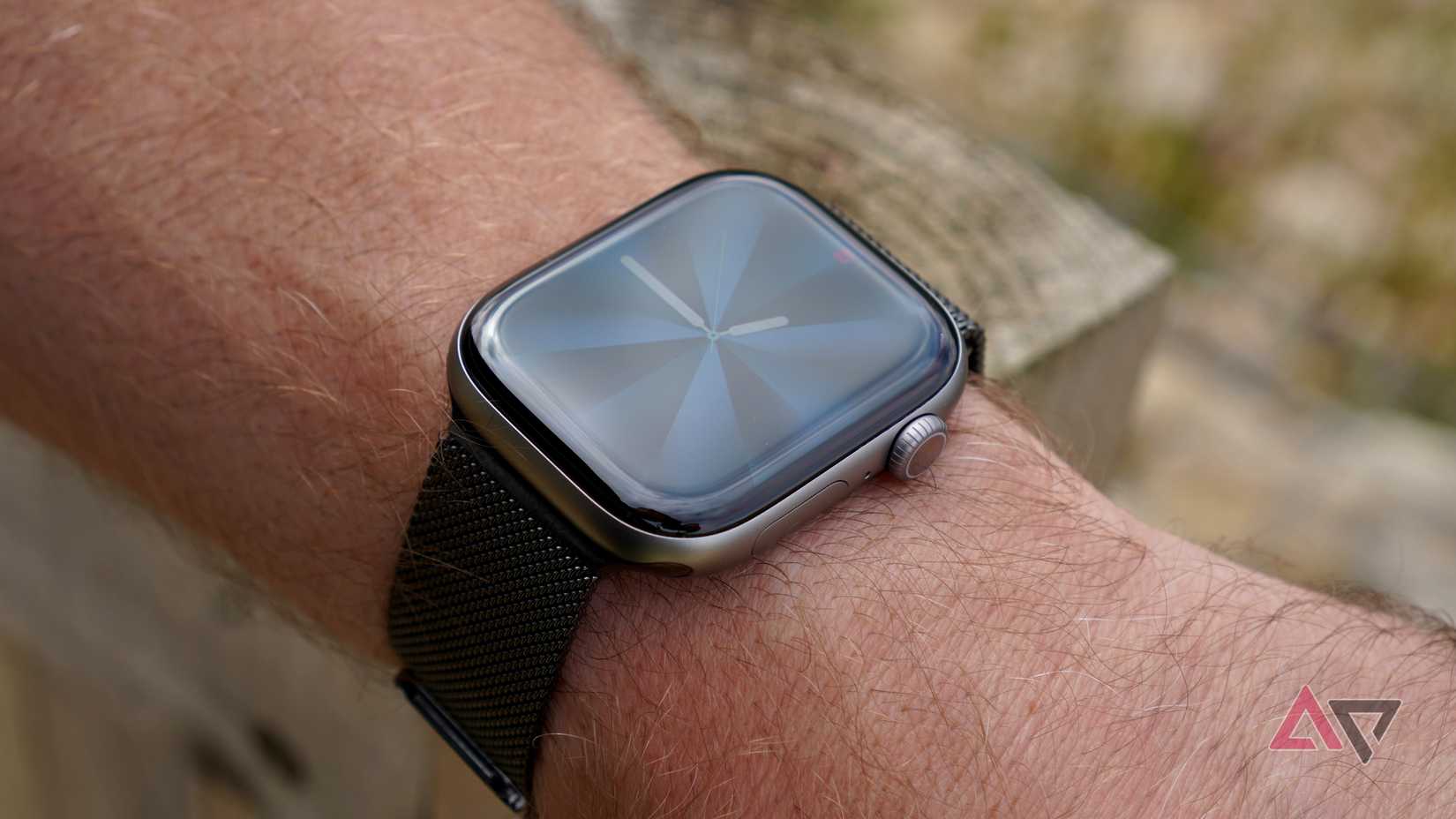 A person wearing the Apple Watch Series 11