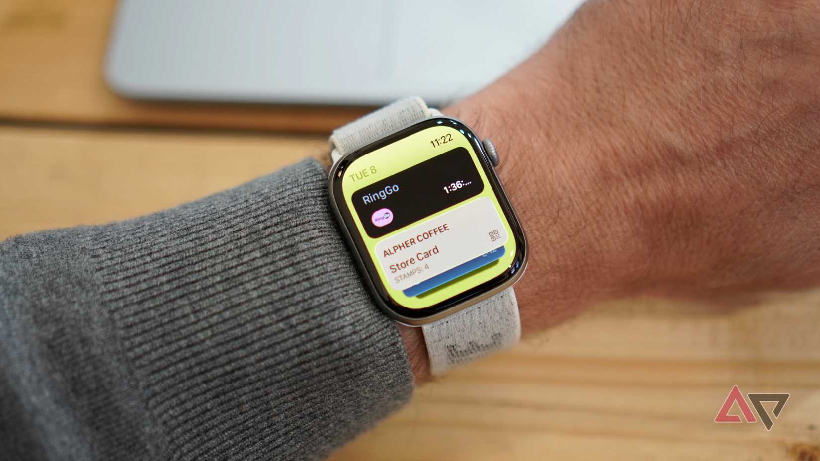 A person wearing the Apple Watch Series 11
