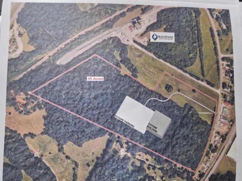 The new site for the Moccasin Bend Mental Health Institute off of Birmingham Highway