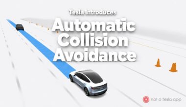 Tesla Introduces 'Automatic Collision Evasion' for Manual Drives