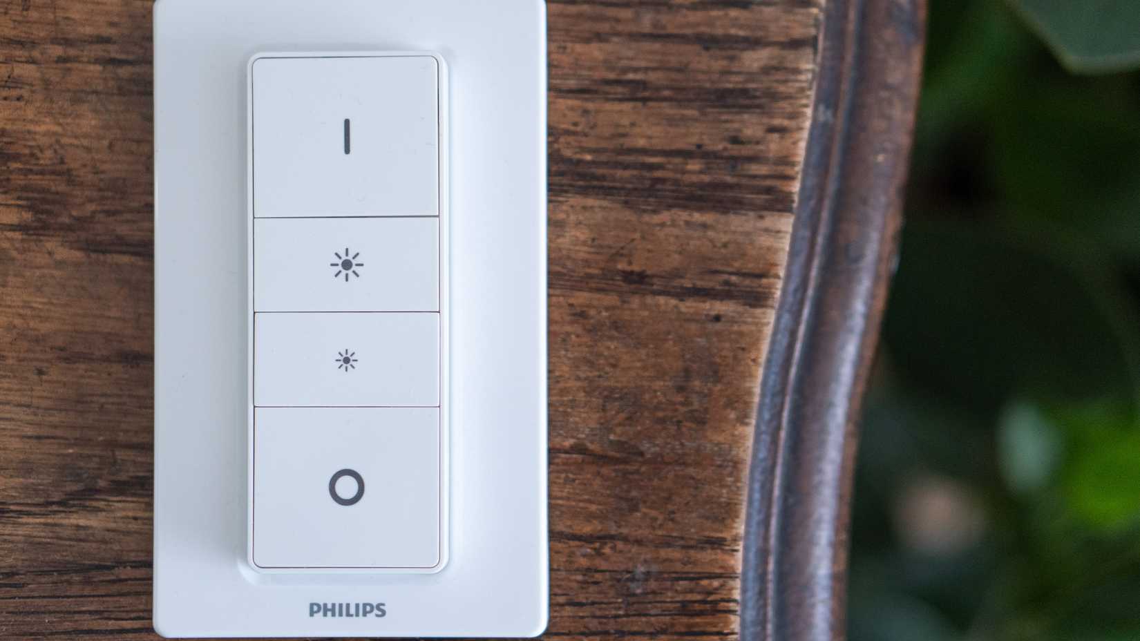 A Philips dimmer switch that can be used as a panic button.