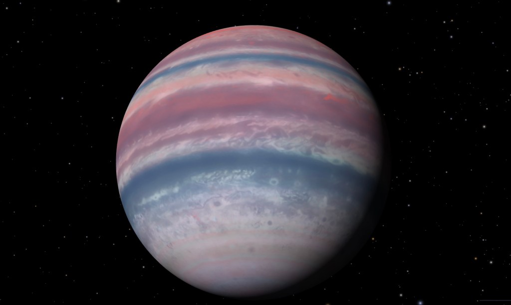 A photo of Beta Pictoris b.