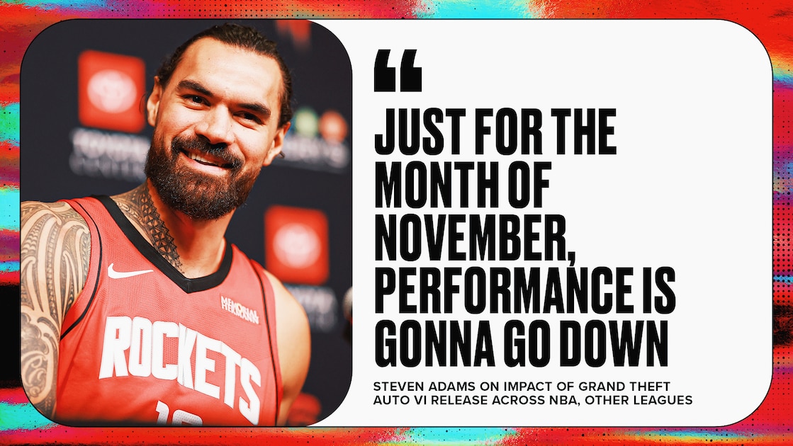 Steven Adams Jokes Grand Theft Auto VI Will Result in Performance Declines from NBA, NFL Players