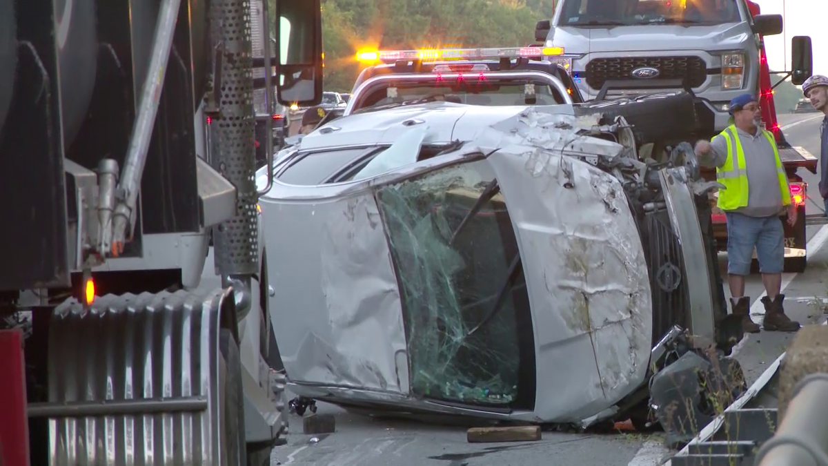 Driver facing OUI charge in multivehicle crash on Interstate 93 in Andover, Massachusetts