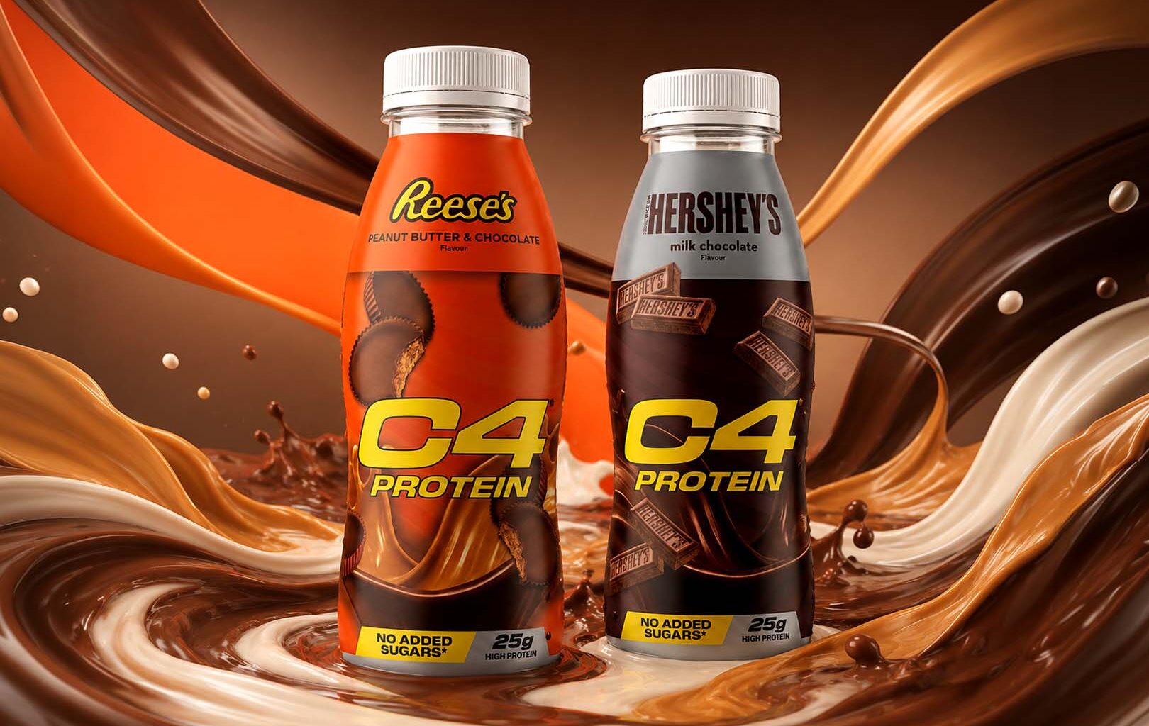 Reese's and Hershey's Chocolate C4 Protein Shake in Europe