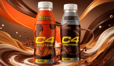 Reese's and Hershey's Chocolate C4 Protein Shake in Europe