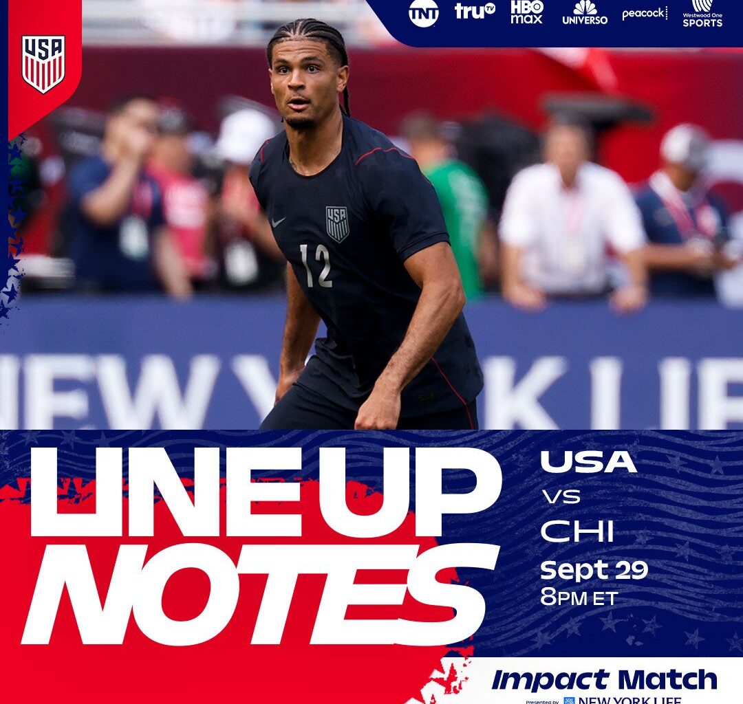 Starting XI & Lineup Notes: USMNT vs. Chile