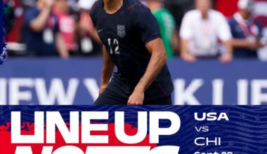 Starting XI & Lineup Notes: USMNT vs. Chile