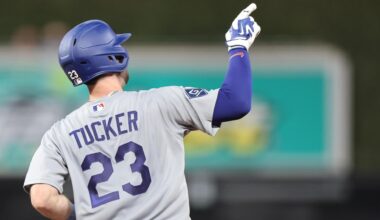 Kyle Tucker's grand slam helps Dodgers beat Marlins 6-2 for 8th straight win