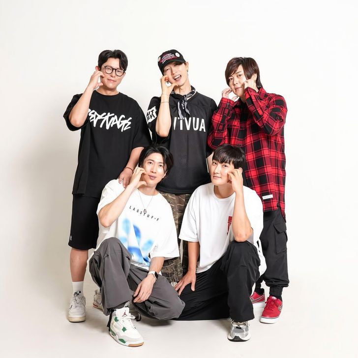 K-pop boy band H.O.T. in 2025 / Captured from Tony An's social media