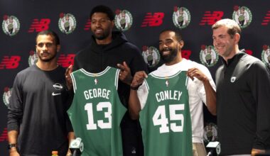 Celtics expectations for Paul George, Mike Conley & Jayson Tatum – NBC Boston