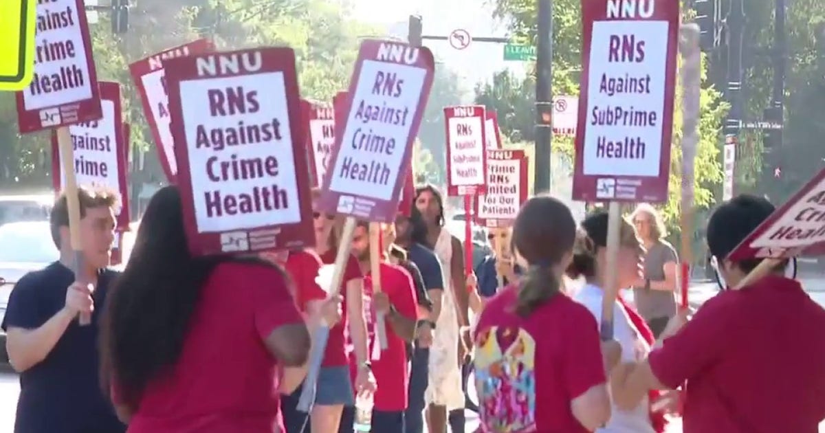Chicago-area nurses walk out as staffing, maternity care changes fuel concerns