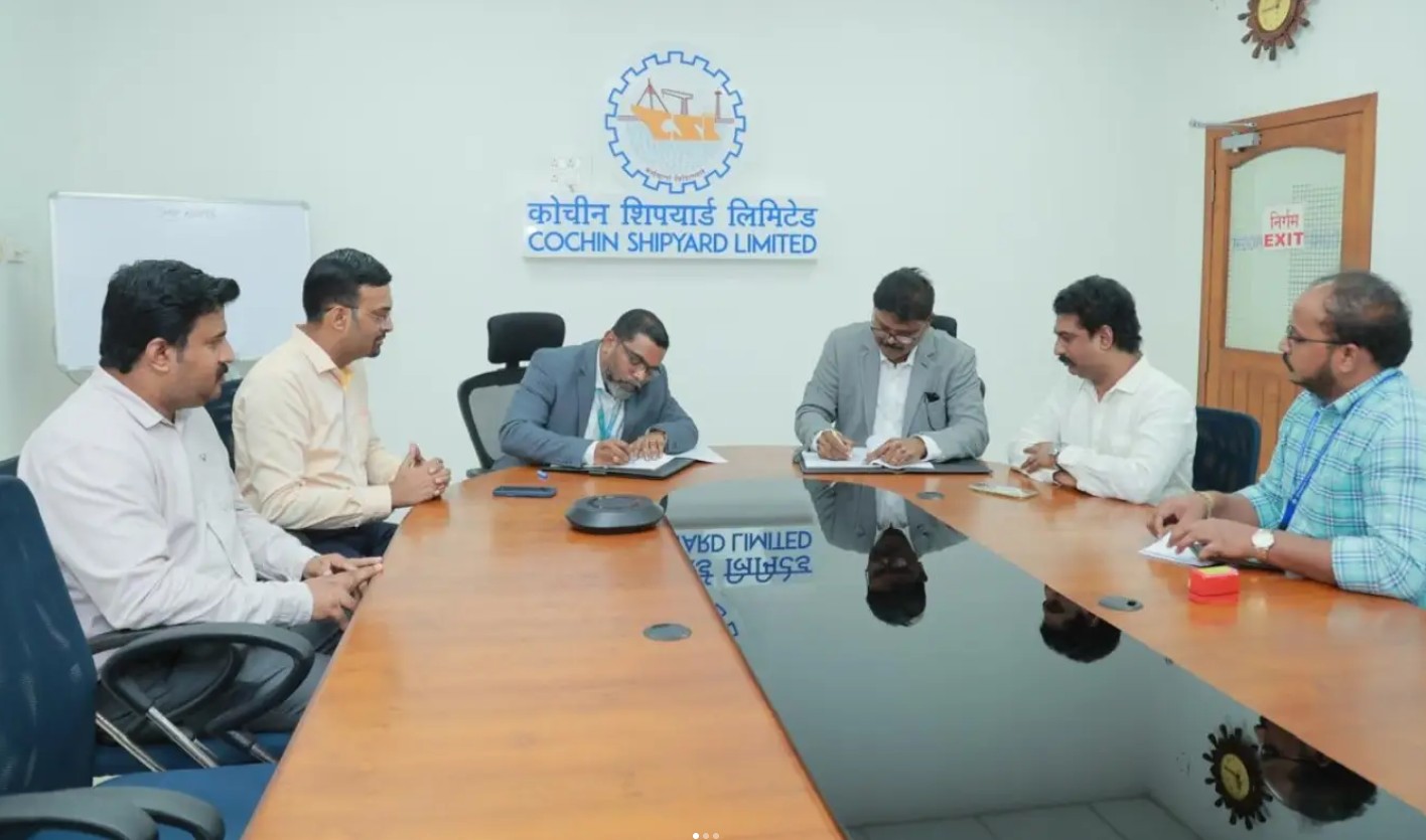 Cochin Shipyard, DCI sign MoU to boost vessel repairs