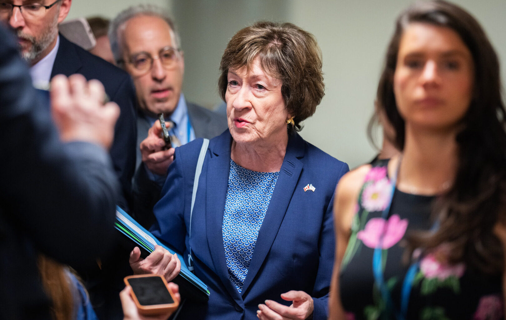"I will work with my colleagues to address these illegal actions," Senate Appropriations Chair Susan Collins, R-Maine, said in a statement. (Tom Williams/CQ Roll Call file photo)