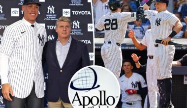 Yankees set to become most valuable team in MLB with Apollo poised to take major stake