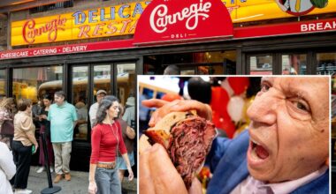 NYC's Carnegie Deli reopens after decade-long absence