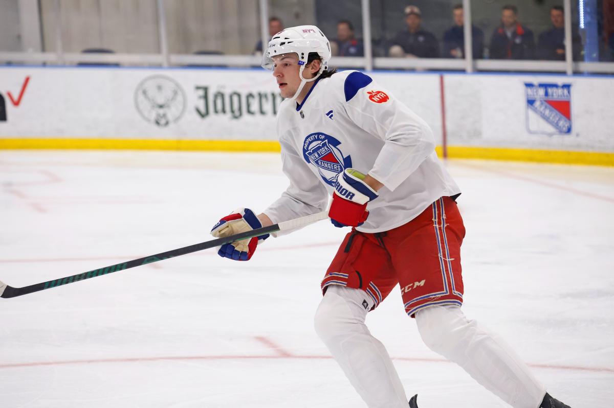 Matt Rempe desperate to not let this Rangers chance pass him by