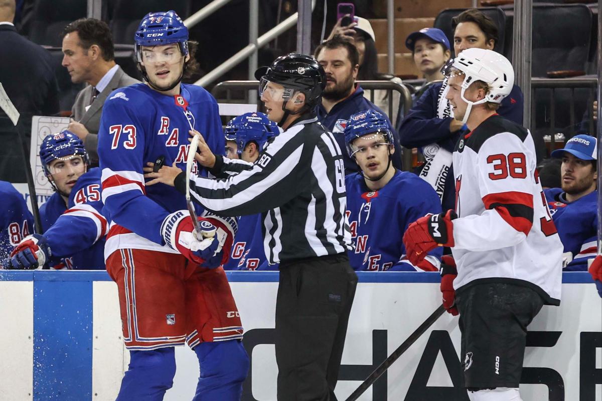Matt Rempe to make Rangers' roster after hard-fought preseason