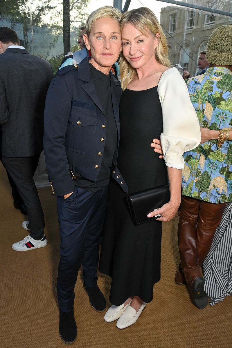 DeGeneres, 68, and de Rossi, 53, were part of the Sussexes' Montecito circle before relocating to the English countryside in 2024. 