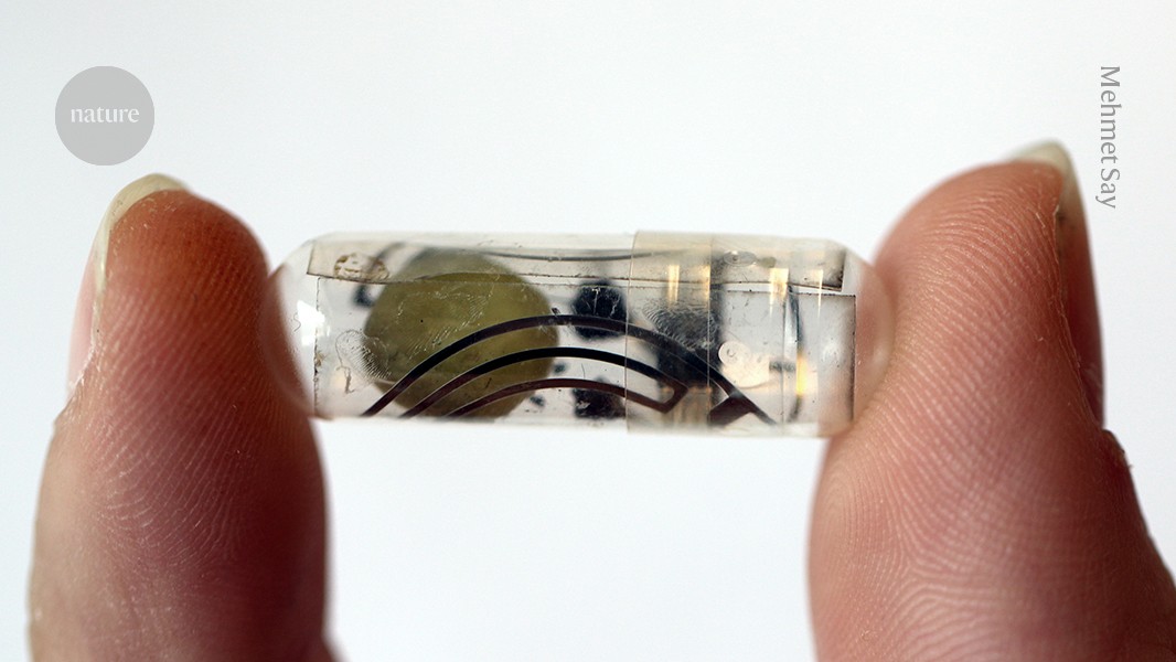 Edible batteries power medical devices in the body